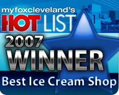 My Fox Cleveland's Hot List Winner for Best Ice Cream Shop